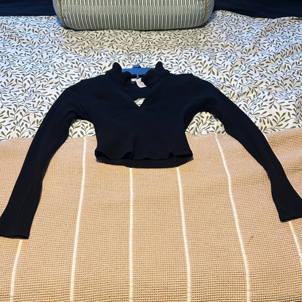 Elegant Black Women's Top